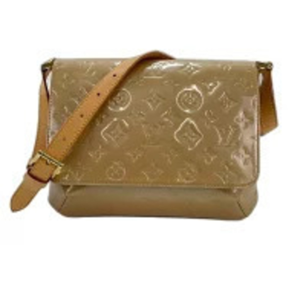 Louis Vuitton Thompson Street Shoulder Bag Beige Cream